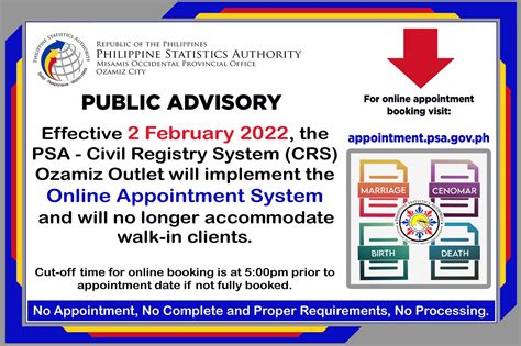 psa online appointment misamis occidental|Book .